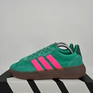 New adidas Barreda Decode 'Semi Court Green Lucid Pink' Women's Shoes Size 6